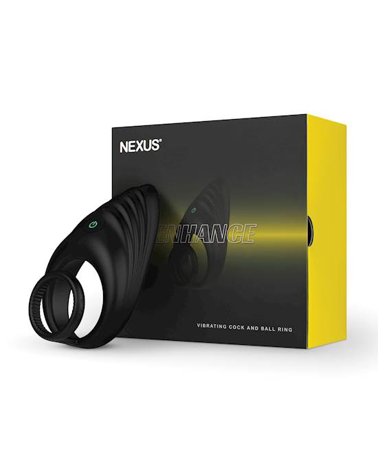 Nexus Enhance Cock amp Ball Ring  Black