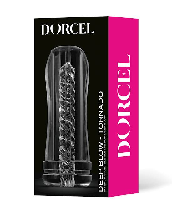 Dorcel Deep Blow Tornado Sleeve  Clear