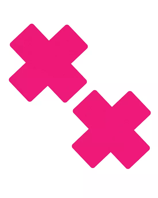 Neva Nude Temperature Reactive X Factor Pasties - Neon Pink