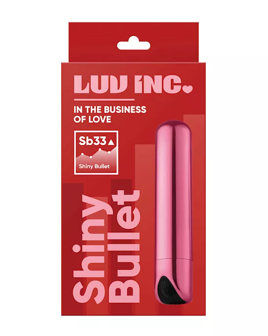 Luv Inc. Shiny Bullet - Pink