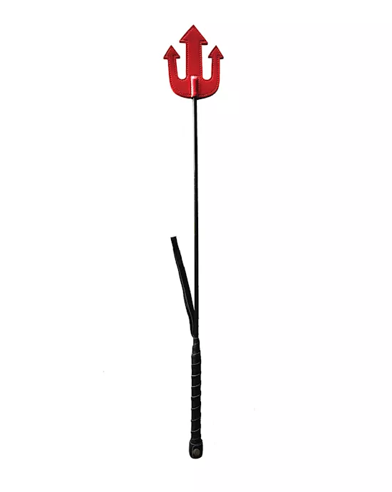 Rouge Devil Riding Crop - Red