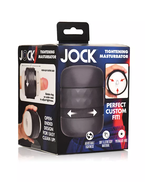 Curve Toys Jock Squeezable Tunnel Double Masturbator