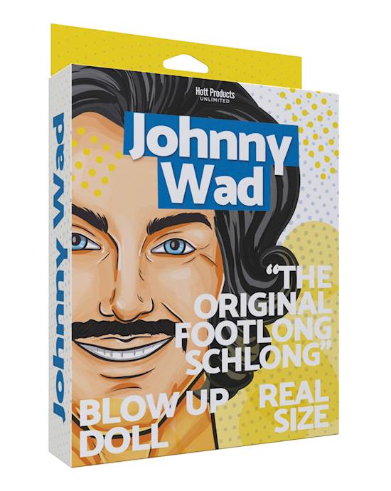 Johnny Wad wLarge Penis Blow Up Doll