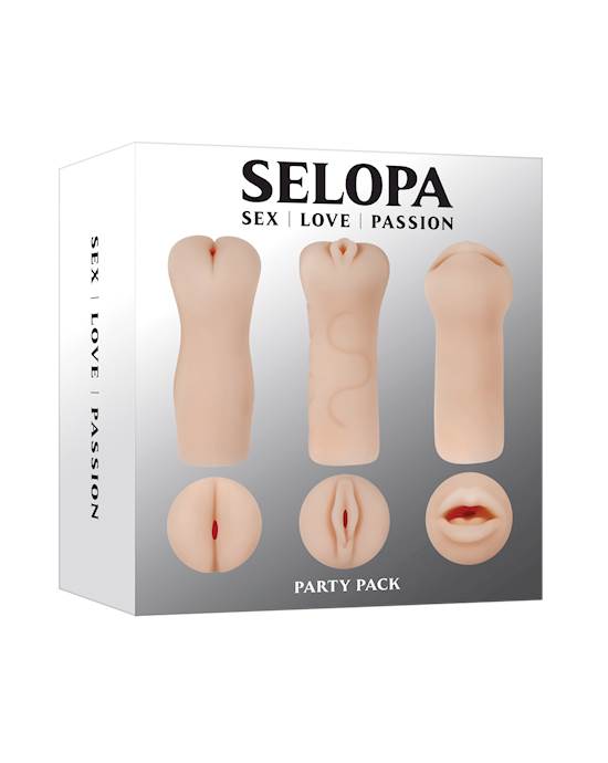 Selopa Party Pack Strokers  Light