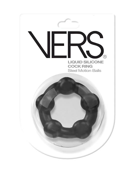 VERS Mobon Ball Cock Ring  Black
