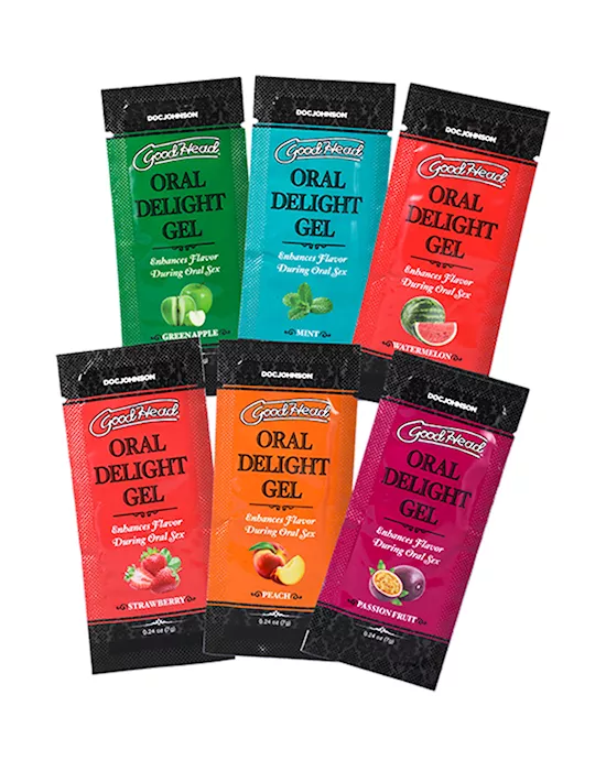 Goodhead Oral Delight Gel - 6 Pack