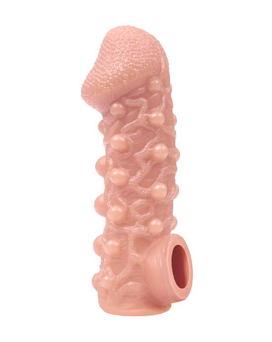 Bubbled Up Veins Cock Sleeve Large