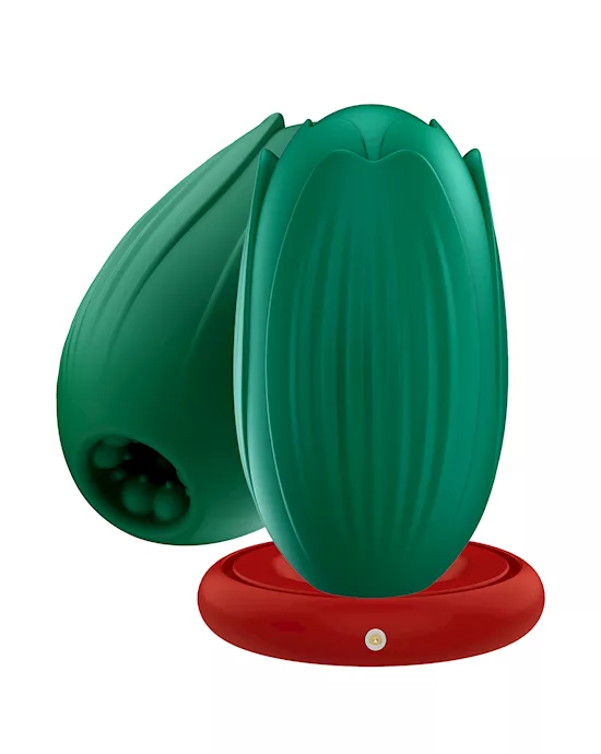 UV Sterilised Vibrating Rose Masturbator 