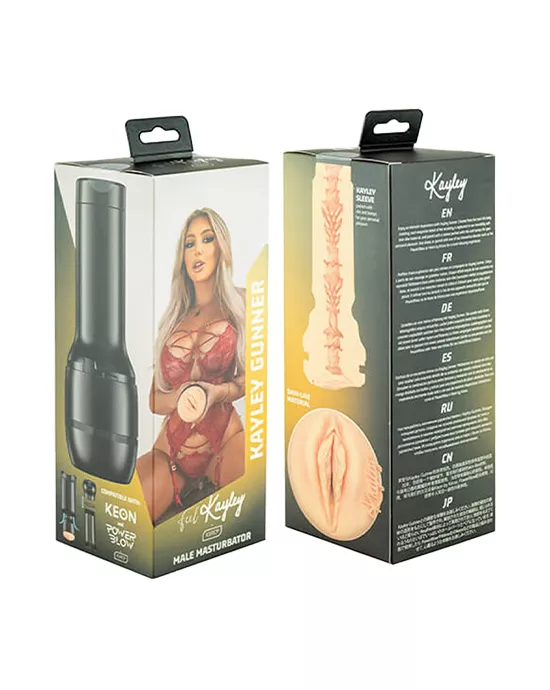 Feel Kayley Gunner by Kiiroo Stars Collection Stroker
