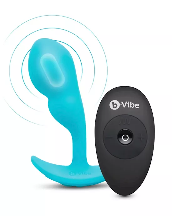 B Vibe Remote Control P-Spot Snug Plug 