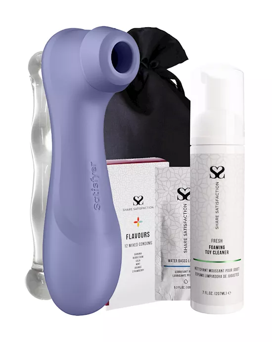 FREE Satisfyer Pro 2 Generation 3 - Essentials Bundle