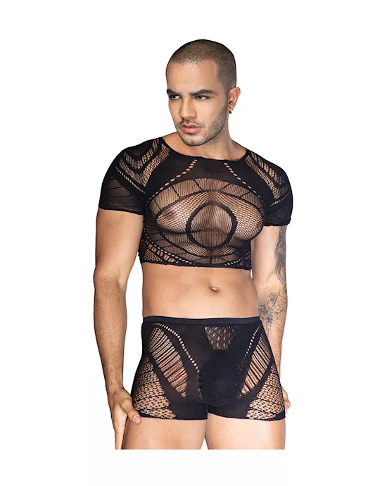 Seeing All Top and Boxer Bodystocking