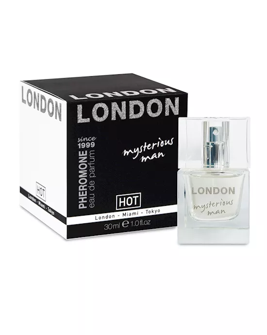 Hot Pheromone London Mysterious Man Cologne for Men 30ml