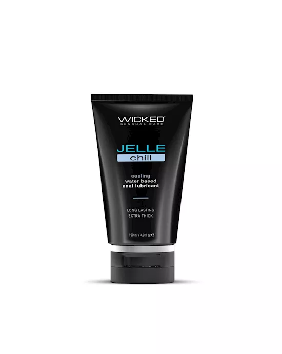 Wicked Jelle Chill Cooling Water Based Anal Lubricant 120ml