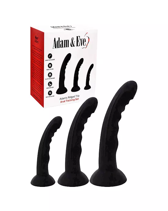 Adam & Eve Adams Ridged Trio Anal Training Kit