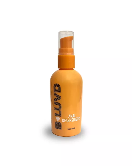 B-luvd Water Based Anal Desensitising Lubricant 118ml