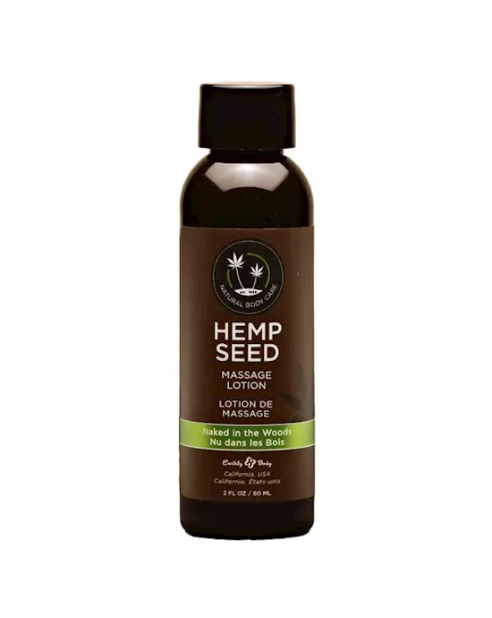 Hemp Seed Naked In The Woods Massage Lotion 59ml