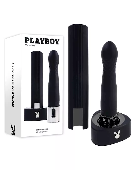 Playboy Pleasure Pleasure Zone Vibrator with Charging Dock