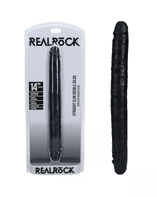 RealRock Slim Double Dildo 14 Inch