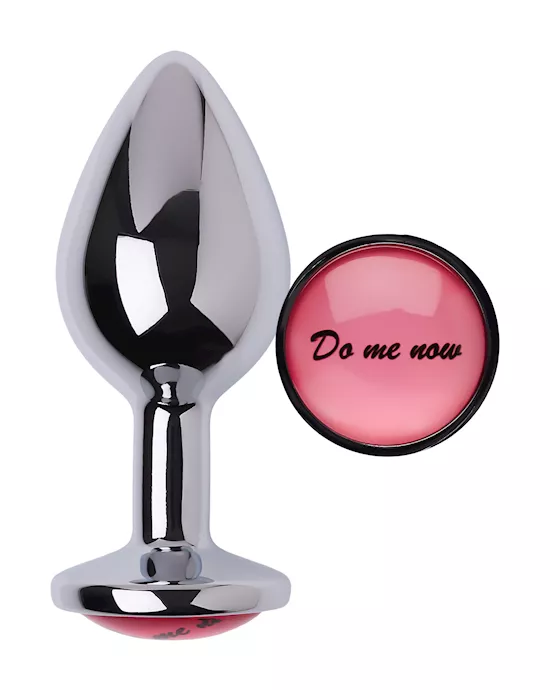 Kinki Do Me Now Steel Butt Plug Medium
