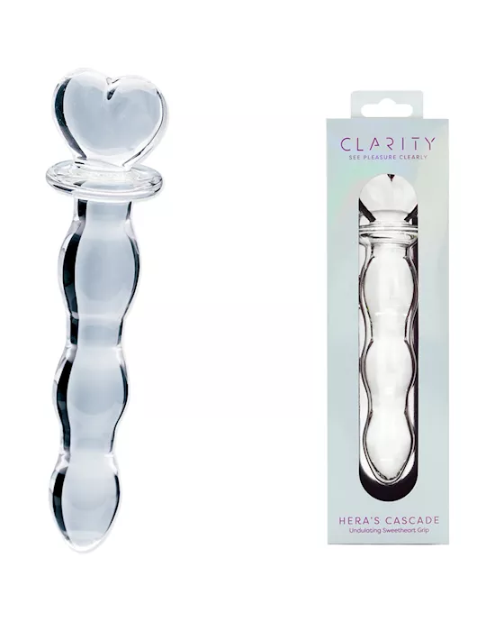 Clarity Glass Hera's Cascade Dildo