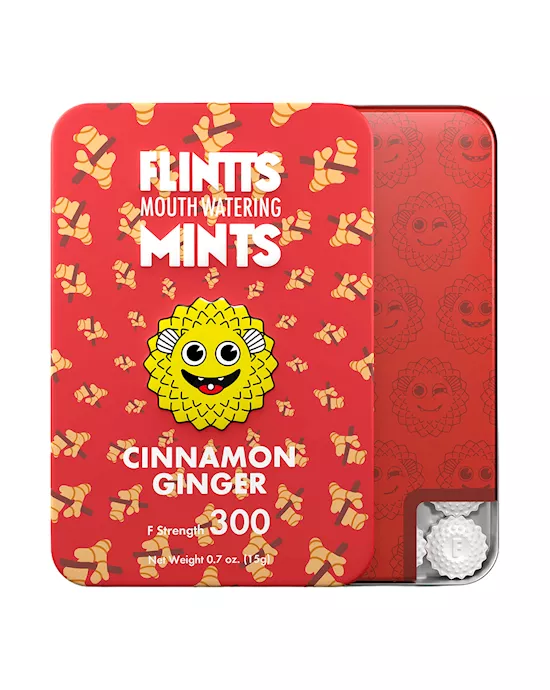 Flintts Mouth Watering Mints - Cinnamon Ginger