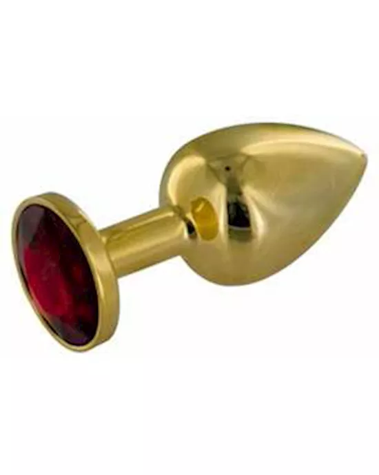 Small Gold Butt Plug