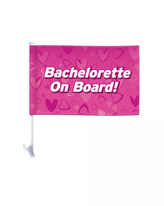 BP BACHELORETTE CAR FLAG