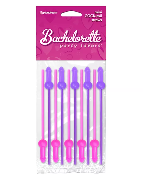 BP MINI COCK-TAIL STRAWS 10 PCS