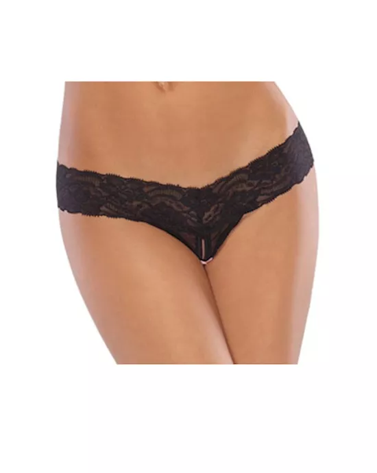 Crotchless Thong