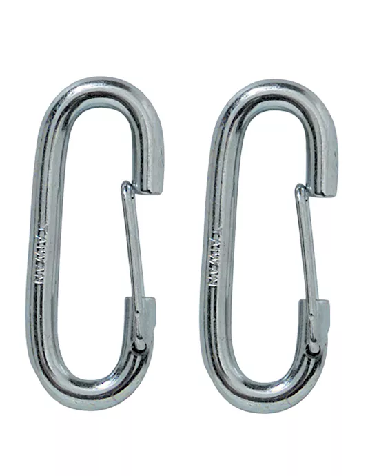 7 16 Zinc Snapclip Pair