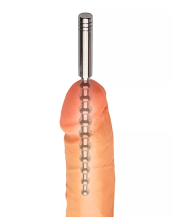 Stainless Steel Beaded Urethral Plug