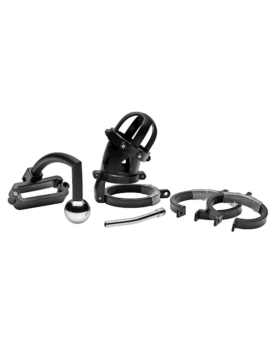 Oppressor Male Confinement Chastity Cage