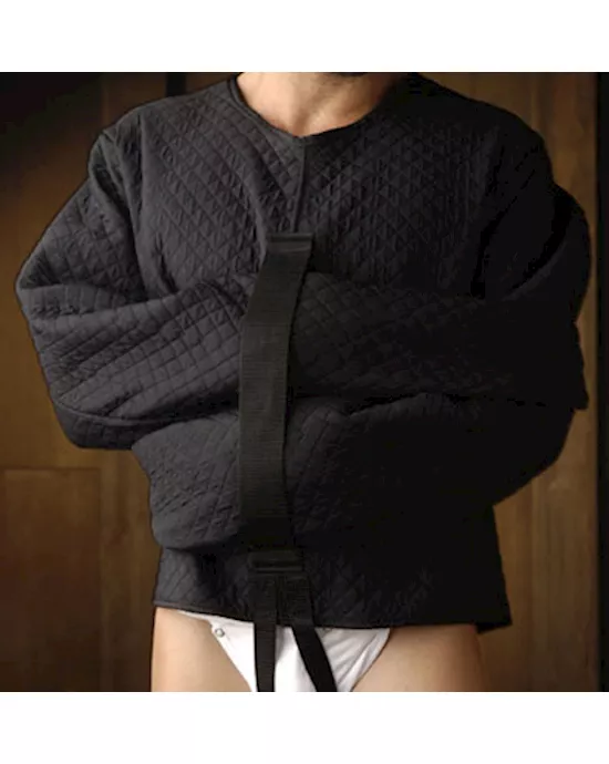 Extreme Black Straight Jacket Large