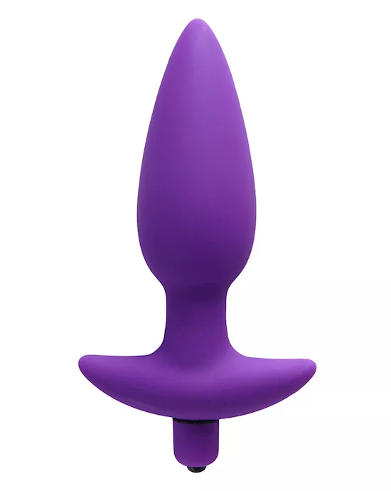 Aria Vibrating Silicone Anal Plug- Large