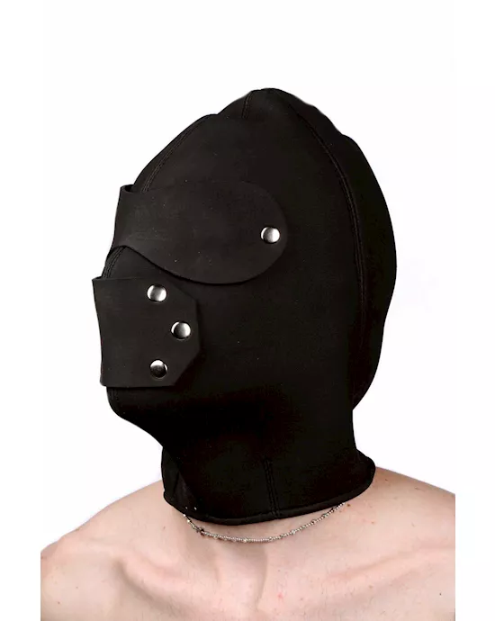 Neoprene Hood with Eye and Mouth Holes- SM