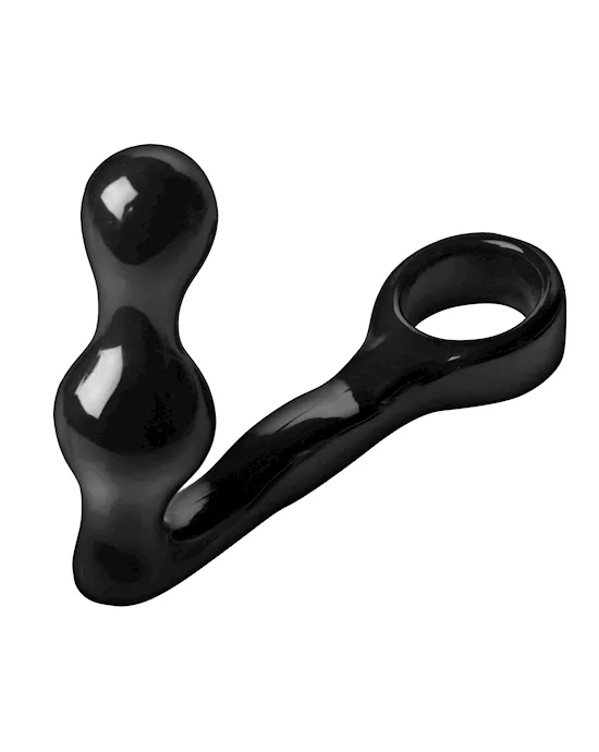 The Spire Cock Ring with Anal Plug