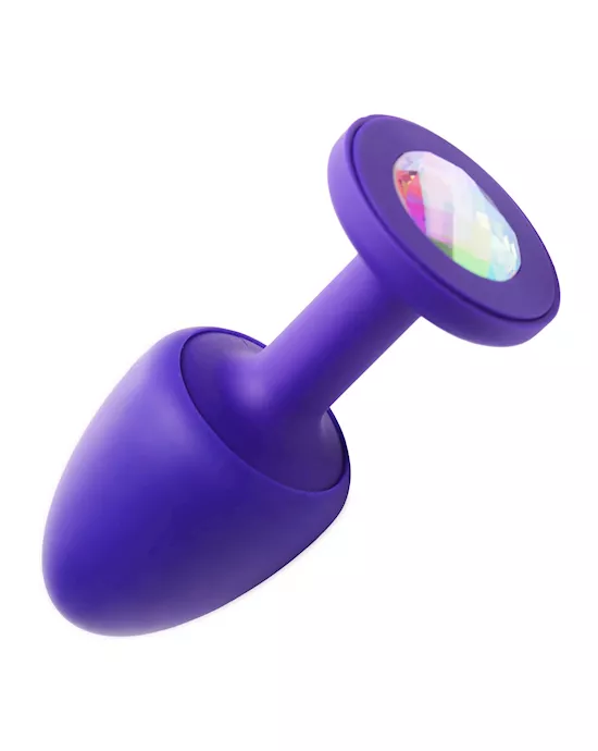 Entree Gem Accented Anal Plug with Internal Stimulation