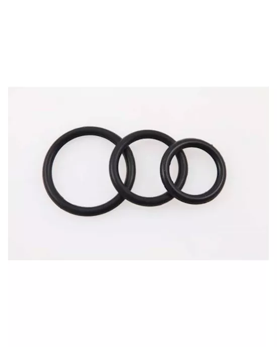 Silicone 3 Ring Kit Mix Size