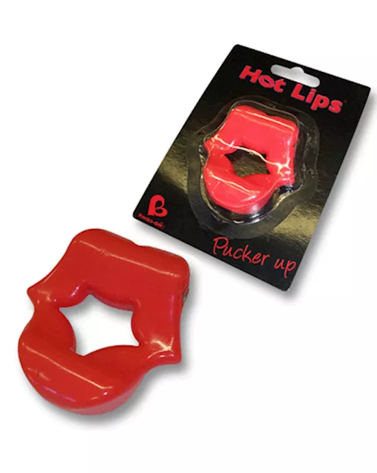Rocks Off Hot Lips Cock Ring