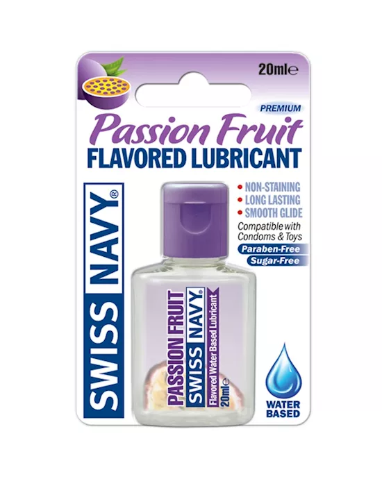 Swiss Navy Passion Fruit Lubricant 06oz 20ml