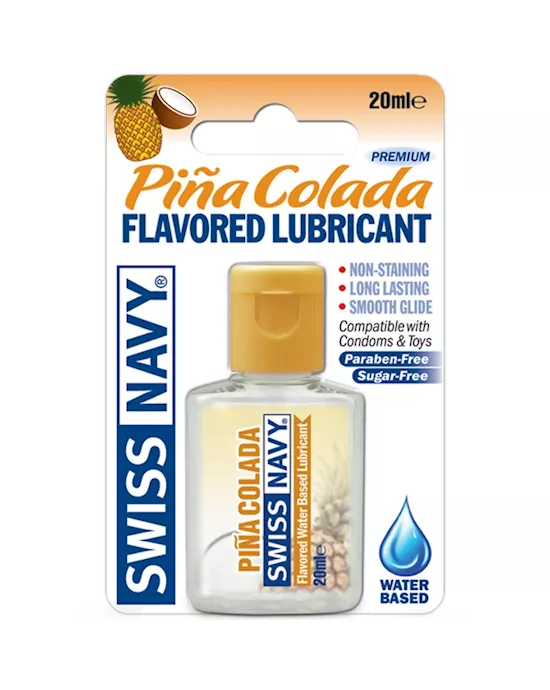 Swiss Navy Pina Colada Lubricant 06oz 20ml