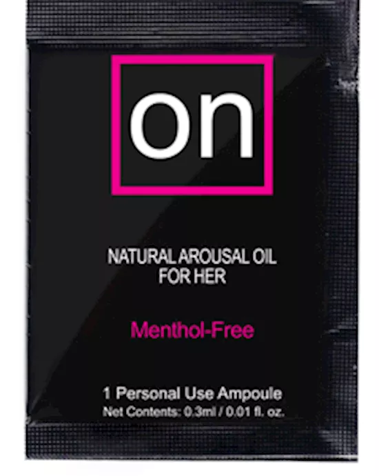 On for Her Arousal Oil Ampoule Packet